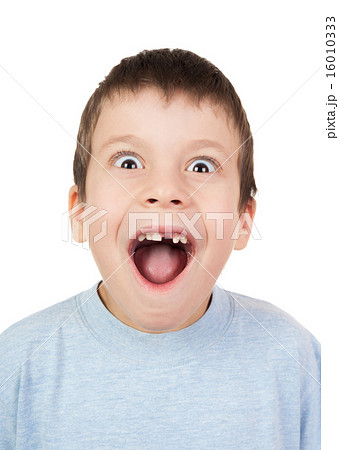 boy with a lost tooth open mouth boy with a lost tooth open mouth 16010333