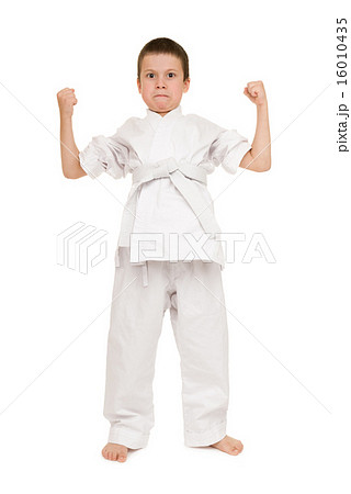 boy in clothing for martial arts boy in clothing for martial arts 16010435
