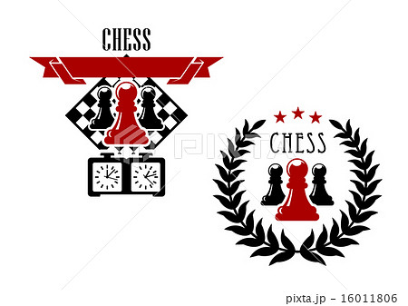 Chess game emblems and symbols Chess game emblems and symbols 16011806
