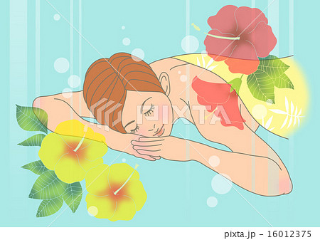 ロミロミ　ハワイ　リラックス 16012375