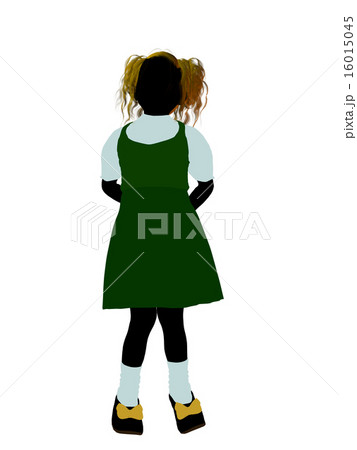 Goldielocks Silhouette Illustration 16015045
