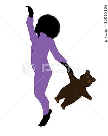 Peter Of Peter Pan Silhouette Illustrationのイラスト素材