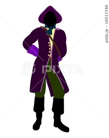 Captain Hook Silhouette Illustration 16015586