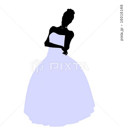 Female Wedding Silhouette 16016166