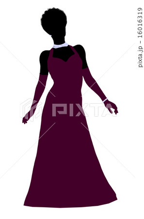 African American Cinderella Silhouette のイラスト素材 African American Cinderella Silhouette のイラスト素材