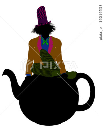 MadHatter Silhouette Illustration MadHatter Silhouette Illustration 16016533