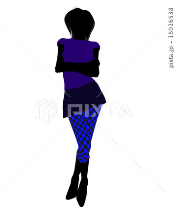 Casual Woman Illustration Silhouette 16016538
