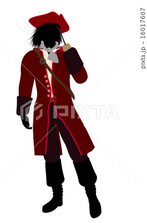 Captain Hook Silhouette Illustration 16017607