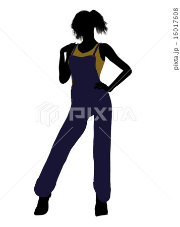 Casual Woman Illustration Silhouette 16017608