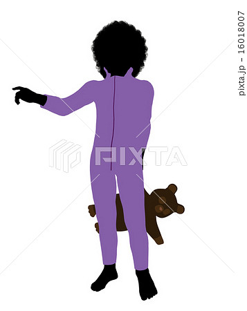 Peter Of Peter Pan Silhouette Illustrationのイラスト素材