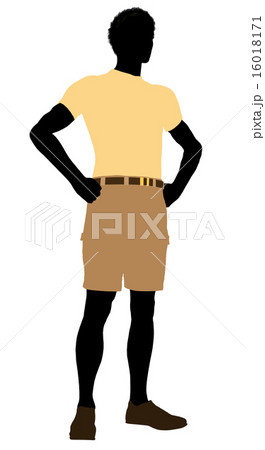 Casual Dress African American Illustration Silhouette 16018171