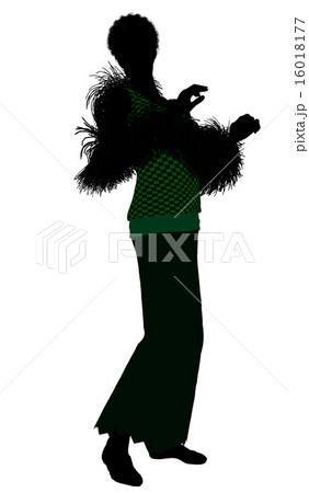 1920 Female Silhouette 1920 Female Silhouette 16018177