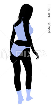 Woman Lingerie Silhouette 16018686