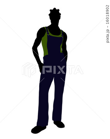 Casual Dress African American Illustration Silhouette 16018902