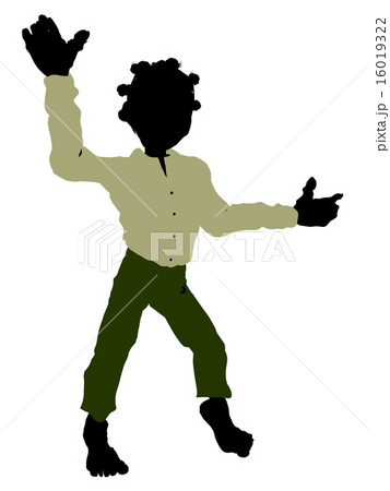 Dwarf Silhouette Illustration Dwarf Silhouette Illustration 16019322