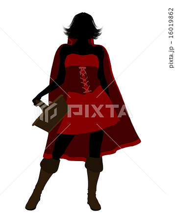 Little Red Riding Hood Silhouette Illustration Little Red Riding Hood Silhouette Illustration 16019862