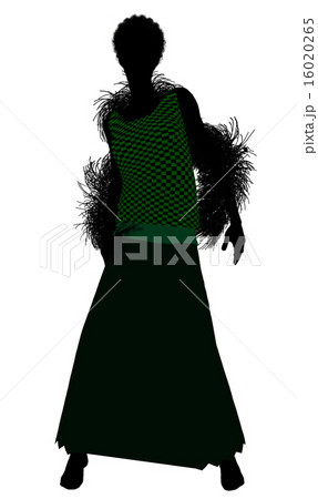 1920 Female Silhouette 1920 Female Silhouette 16020265