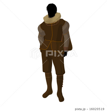 William Shakespeare Illustration Silhouette 16020519
