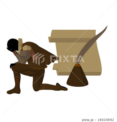 William Shakespeare Illustration Silhouette 16020692