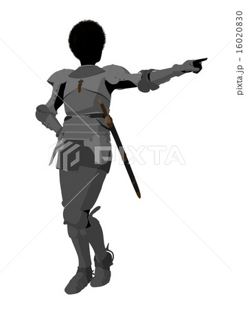 Joan of Arc Illustration Silhouette 16020830