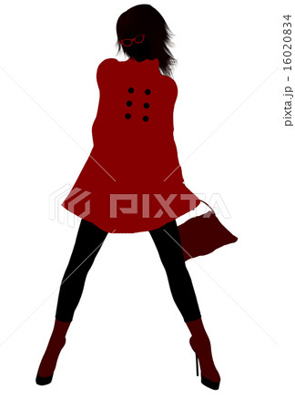 School Girl Silhouette 16020834