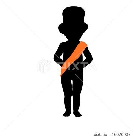 New Years Illustration Silhouette 16020988