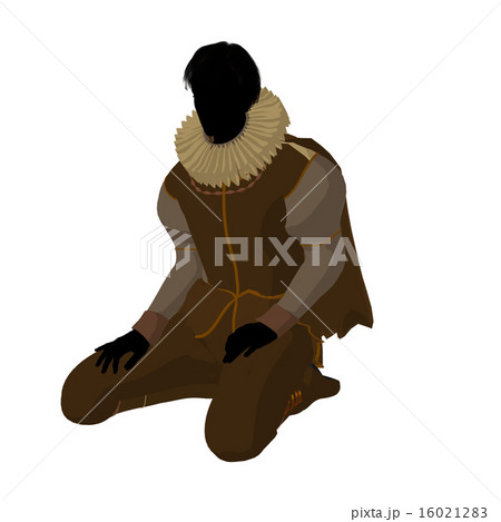 William Shakespeare Illustration Silhouette 16021283
