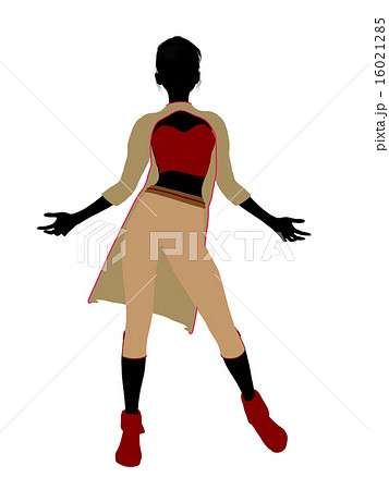 Jasmine Silhouette Illustration 16021285