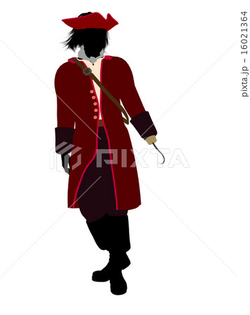 Captain Hook Silhouette Illustration Captain Hook Silhouette Illustration 16021364
