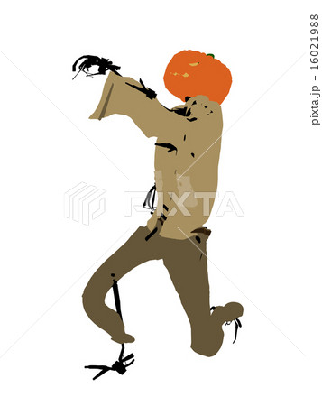 Halloween Scarecrow Art Illustration Silhouette 16021988