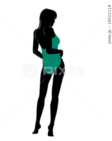 Female Swimsuit Silhouette 16022118