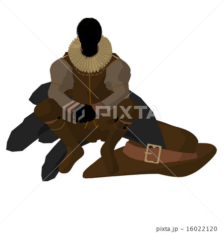William Shakespeare Illustration Silhouette 16022120
