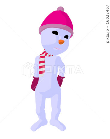 Snowgirl Art Illustration Silhouette 16022467