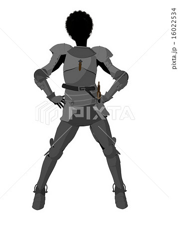 Joan of Arc Illustration Silhouette 16022534