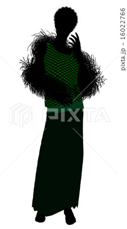 1920 Female Silhouette 1920 Female Silhouette 16022766