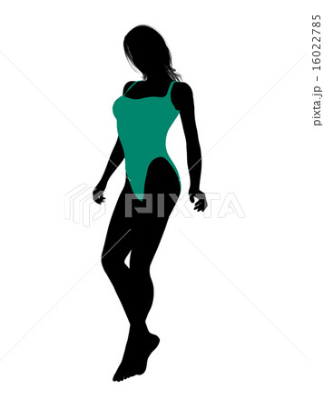 Female Swimsuit Silhouette 16022785