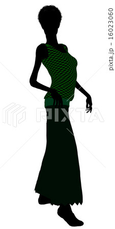 1920 Female Silhouette 16023060