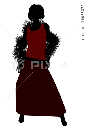 1920 Female Silhouette 16023072