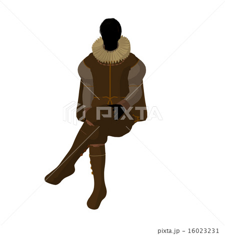 William Shakespeare Illustration Silhouette 16023231