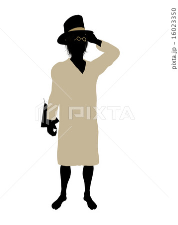 John of Peter Pan Silhouette Illustration 16023350