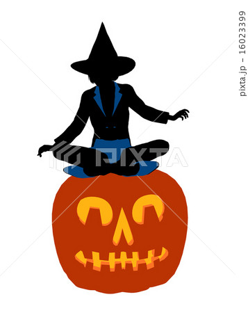 Halloween Witch Art Illustration Silhouette 16023399