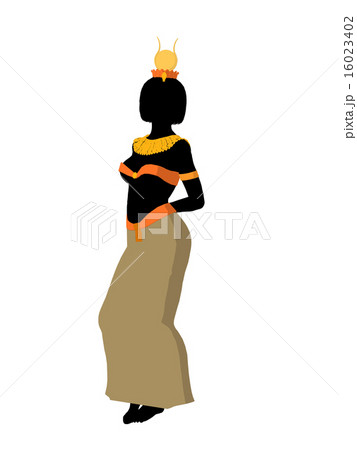 Nefertiti Illustration Silhouette 16023402