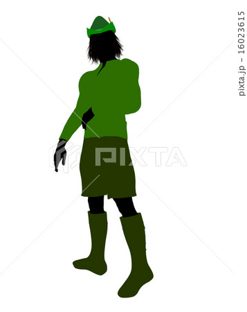 Peter Pan Silhouette Illustration Peter Pan Silhouette Illustration 16023615