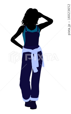 African American Woman Illustration Silhouette 16023652