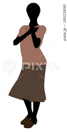 Grandmother Illustration Silhouette 16023690