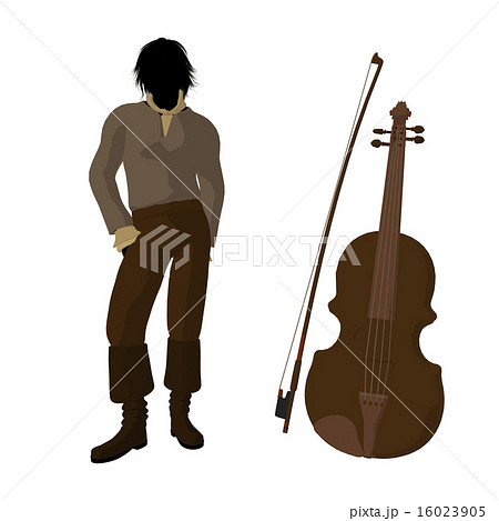 Ludwig Van Beethoven Illustration Silhouette 16023905