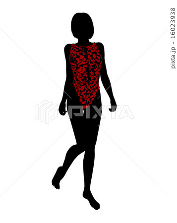 Female Swimsuit Silhouette 16023938