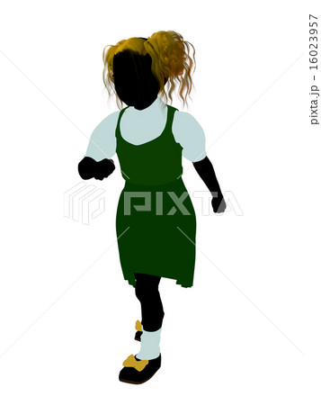 Goldielocks Silhouette Illustration Goldielocks Silhouette Illustration 16023957