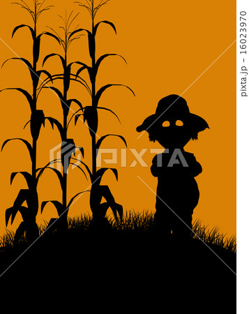 Halloween Illustration silhouette 16023970