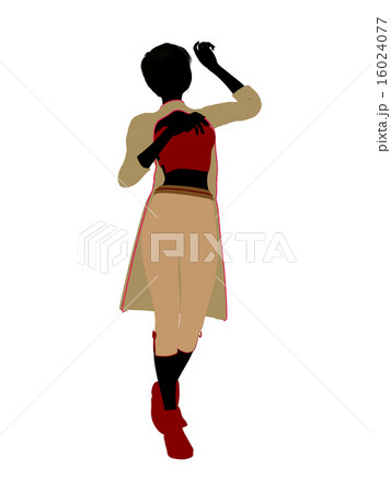 Jasmine Silhouette Illustration 16024077